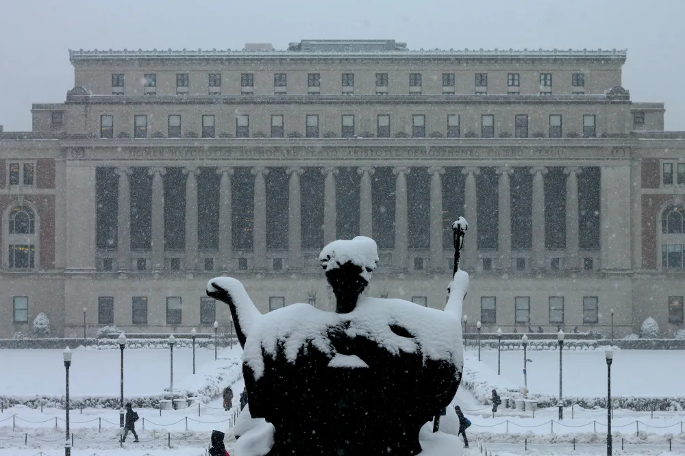 Columbia in Snow