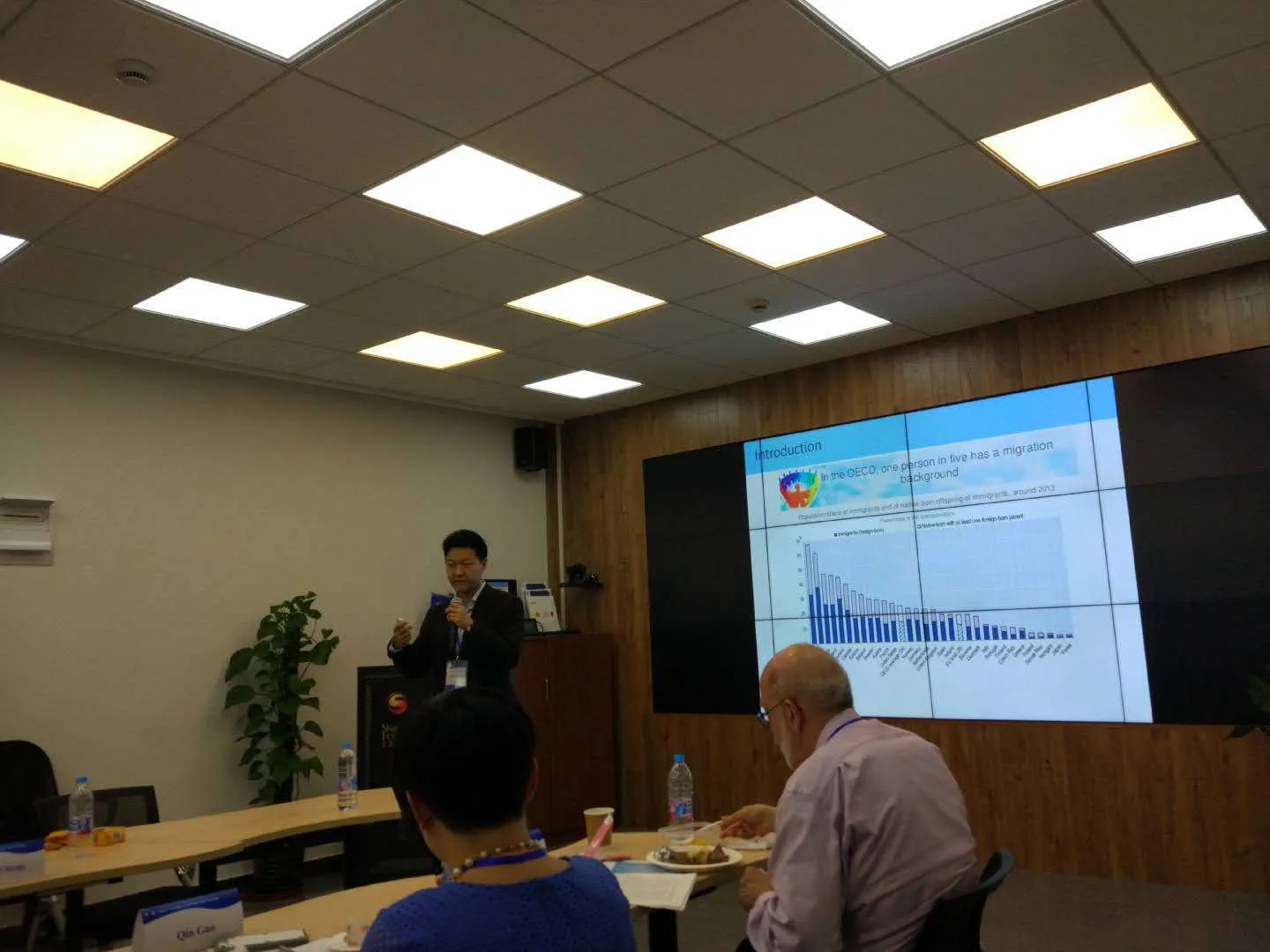 Jack Xiaoning Huang Presenting