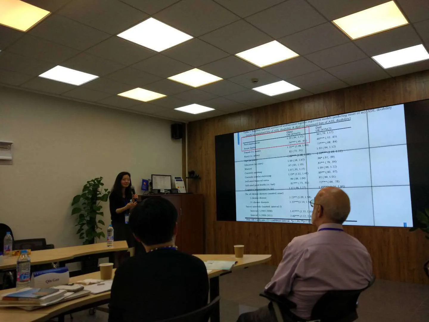 Jiaan Zhang Presenting